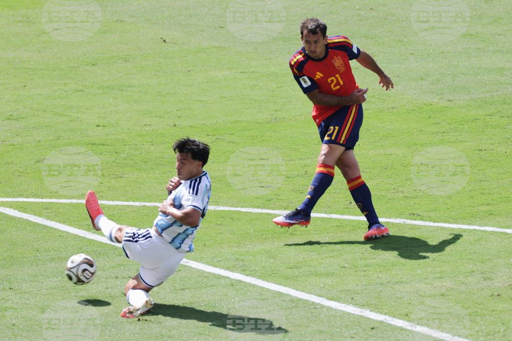 Argentina Spain WCup Soccer