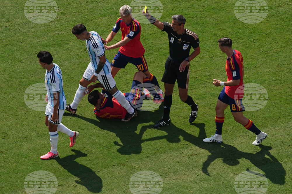 Argentina Spain WCup Soccer