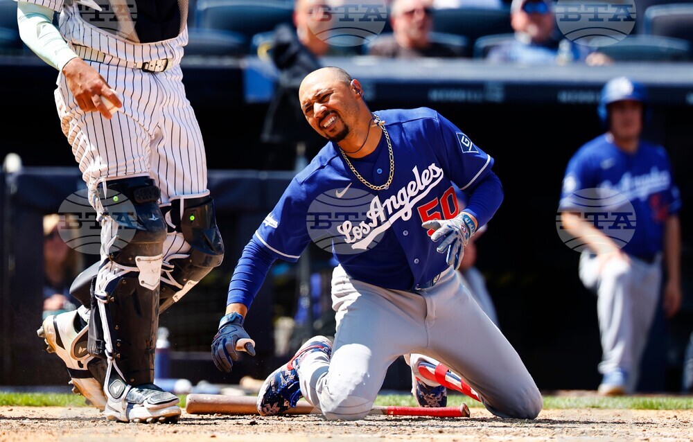 Dodgers Yankees Baseball