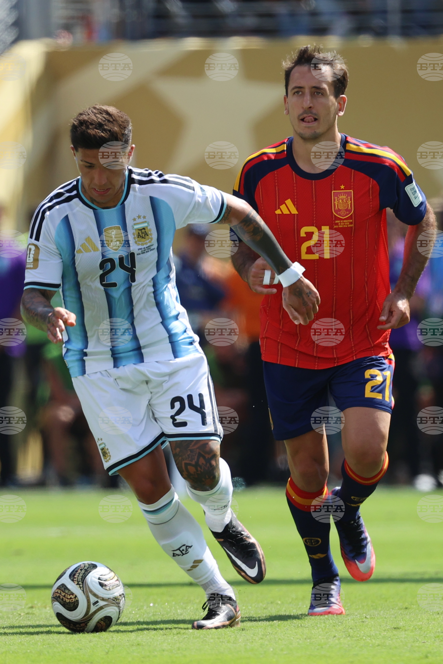 Argentina Spain WCup Soccer