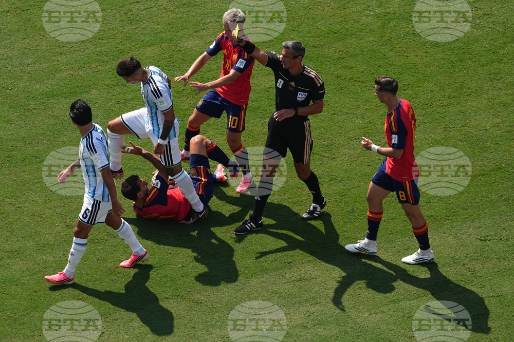 Argentina Spain WCup Soccer