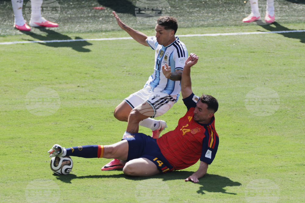 Argentina Spain WCup Soccer