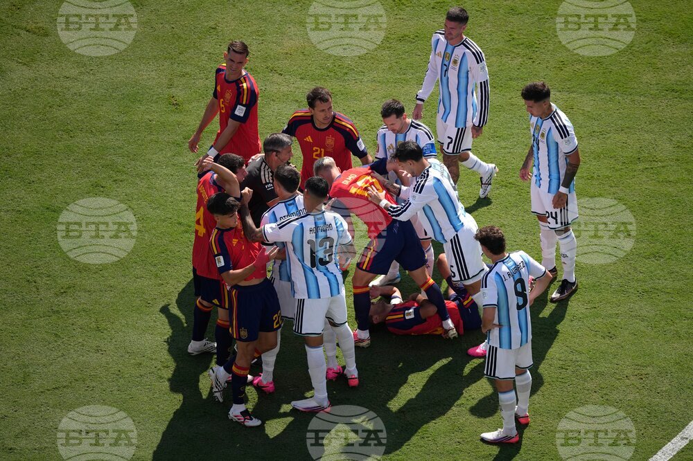 Argentina Spain WCup Soccer