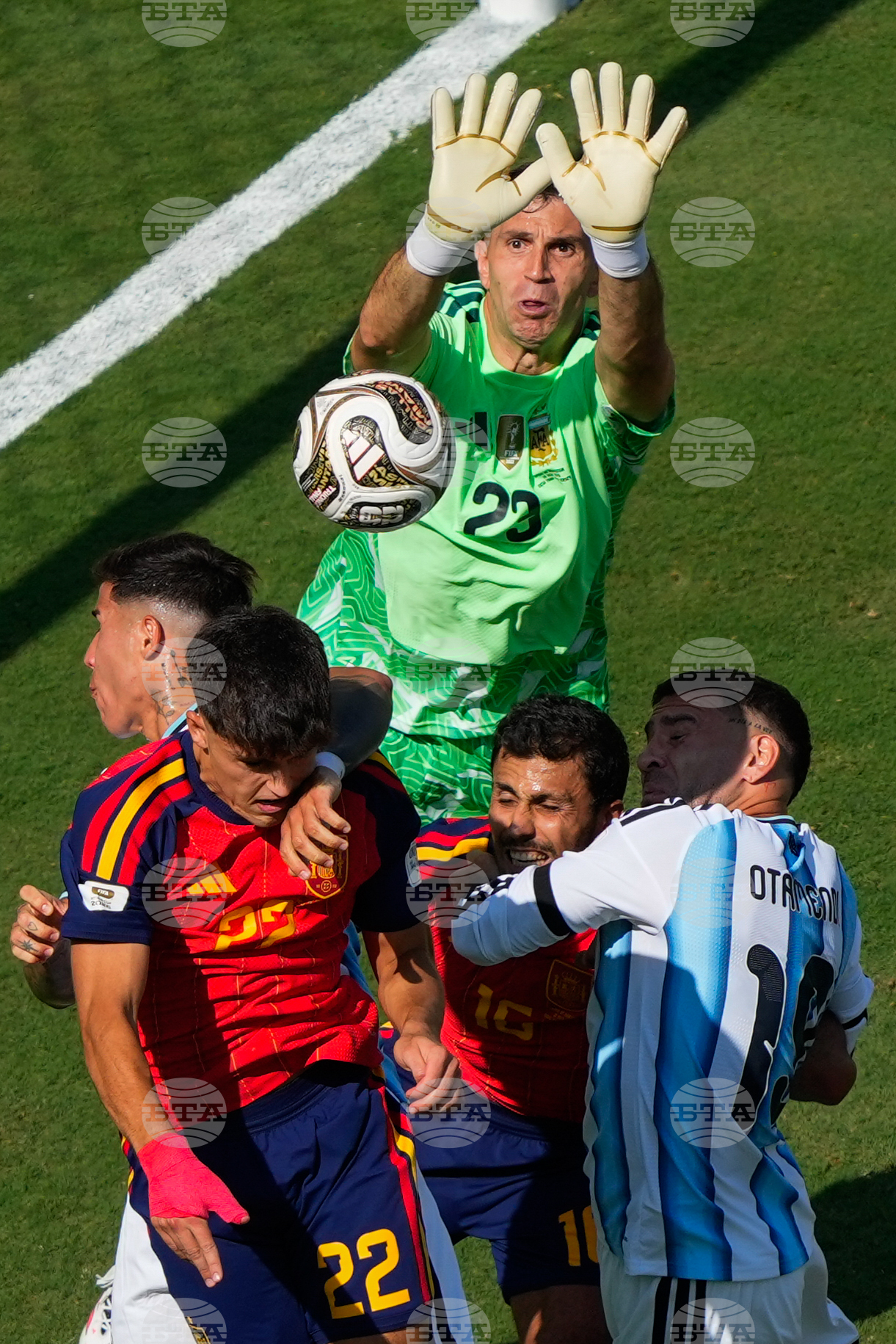 Argentina Spain WCup Soccer
