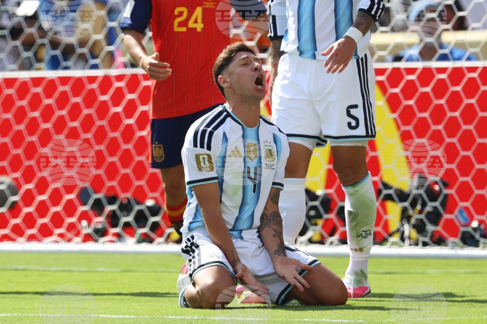 Argentina Spain WCup Soccer