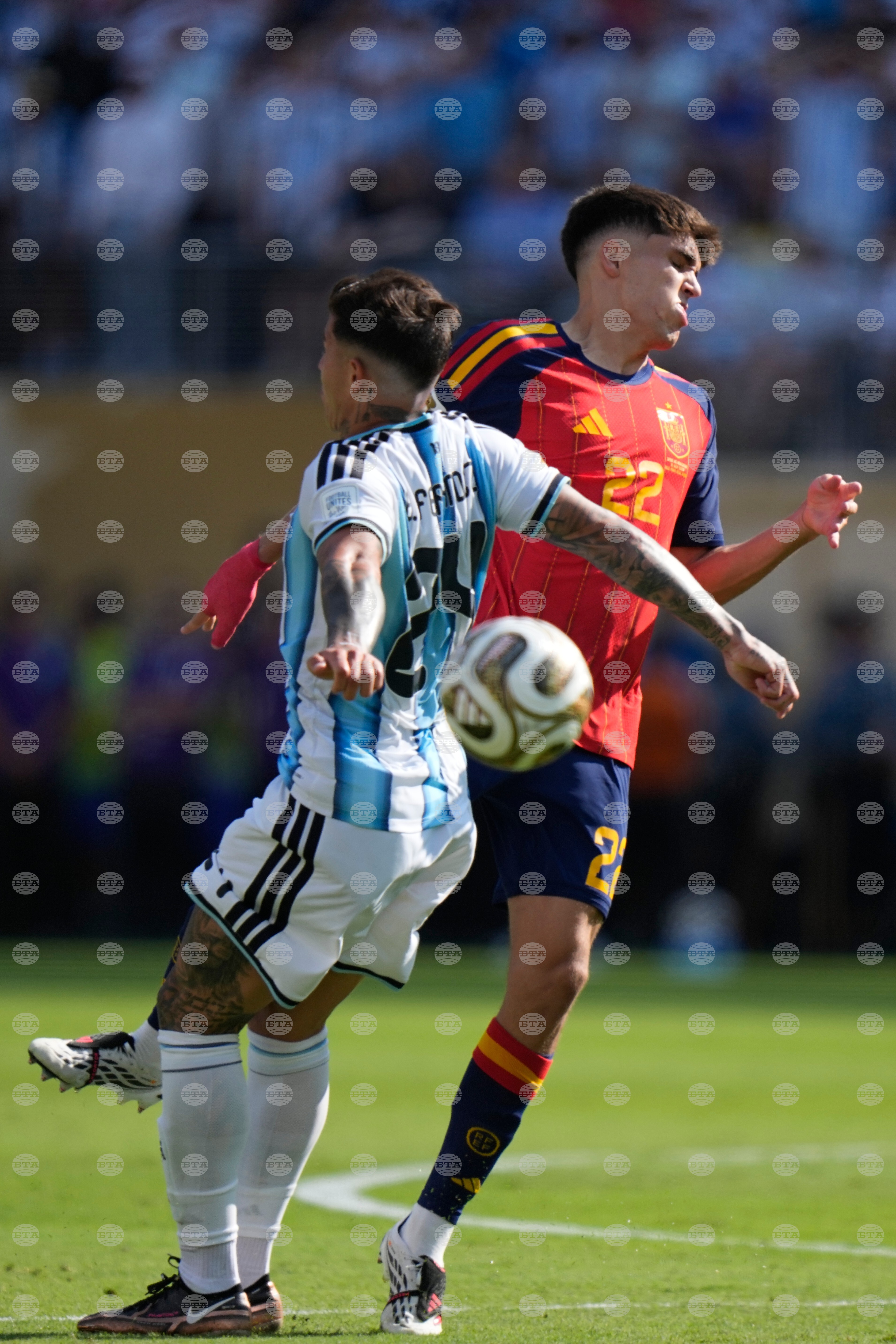 Argentina Spain WCup Soccer