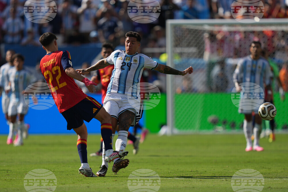 APTOPIX Argentina Spain WCup Soccer