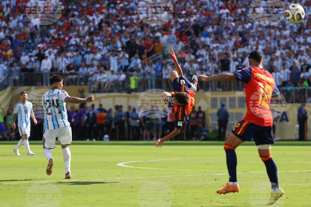APTOPIX Argentina Spain WCup Soccer