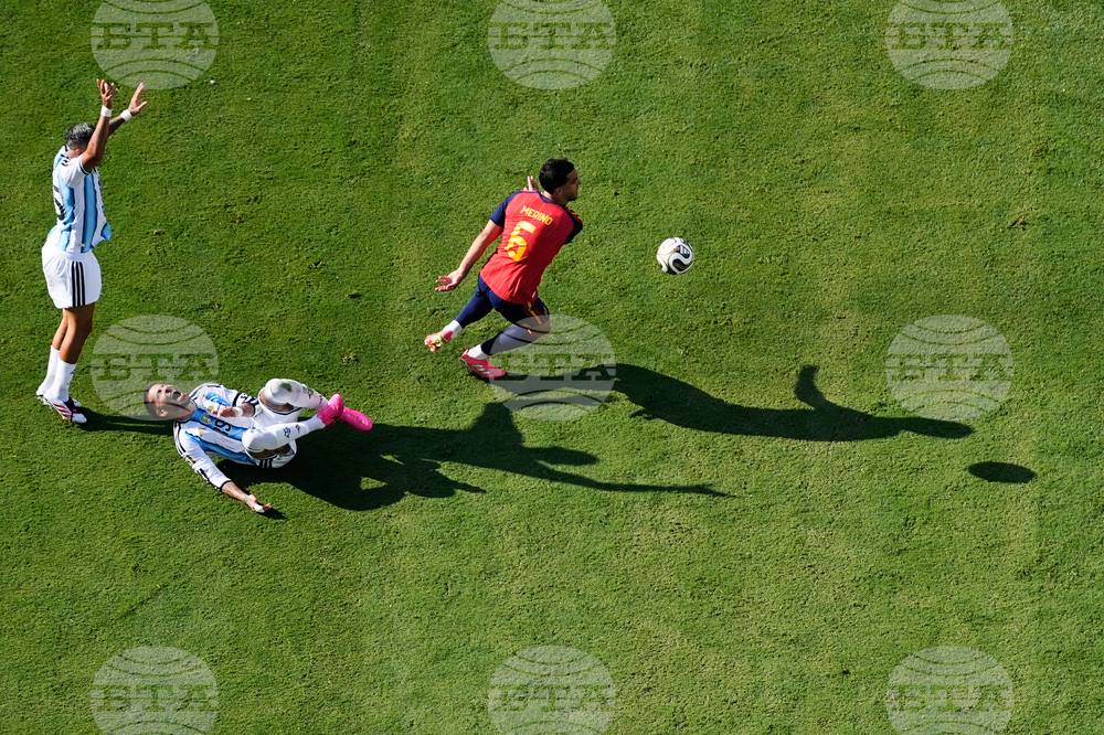 Argentina Spain WCup Soccer