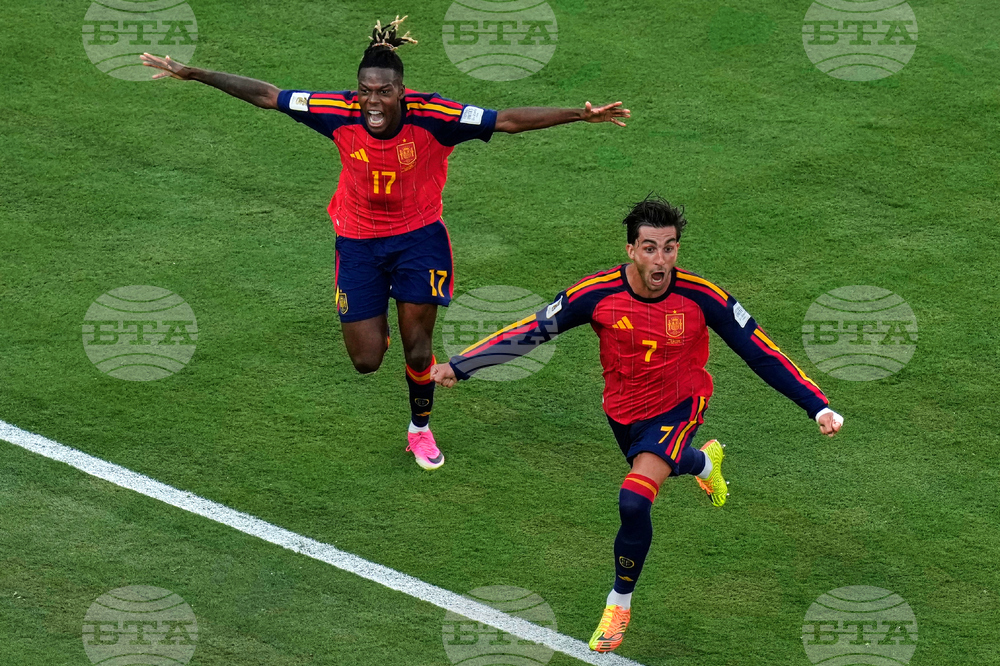 APTOPIX Argentina Spain WCup Soccer