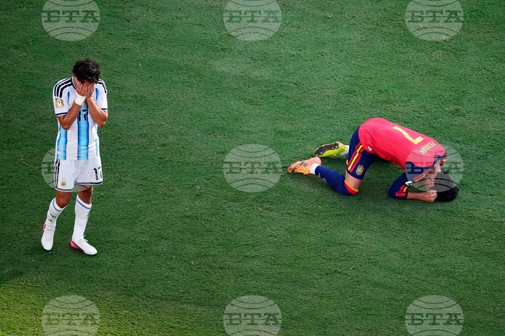 Argentina Spain WCup Soccer