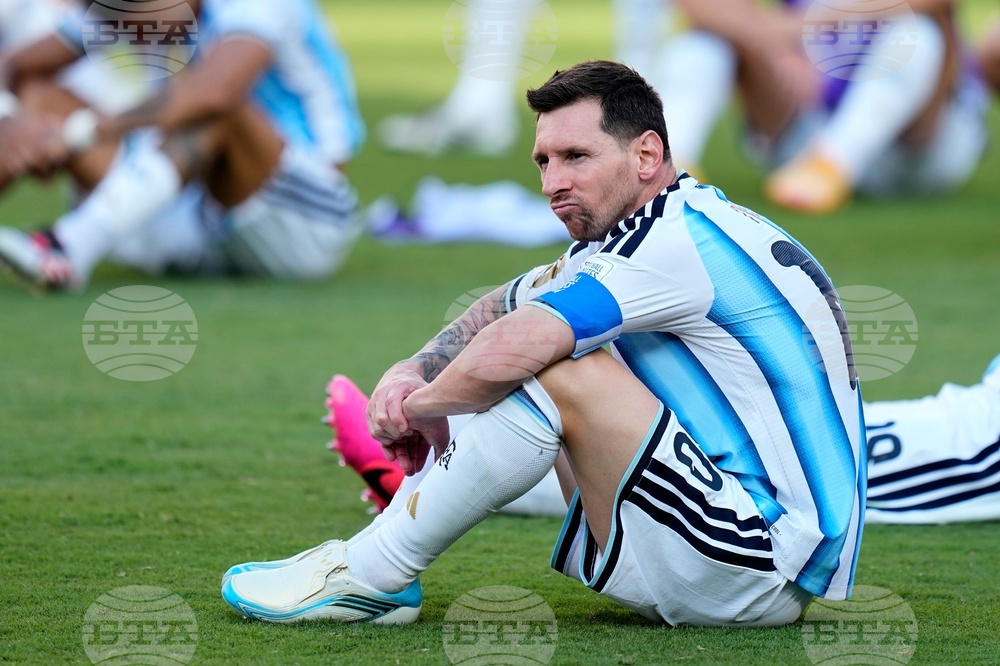 APTOPIX Argentina Spain WCup Soccer