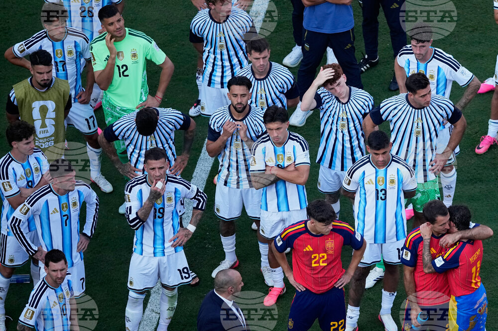 Argentina Spain WCup Soccer