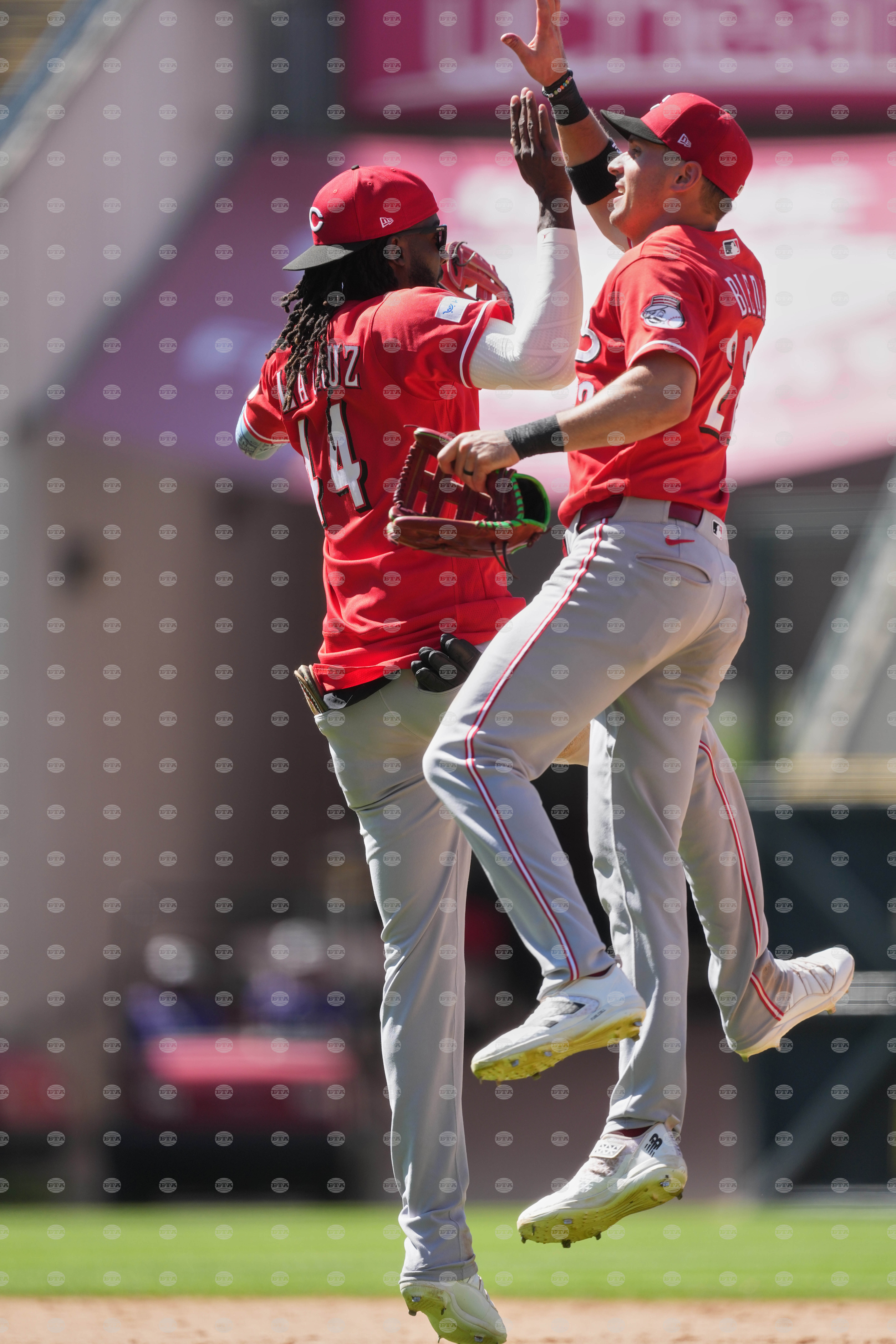 Reds Rockies Baseball