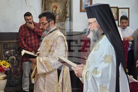 Село Градец - Видински митрополит Пахомий - литургия