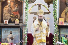 Село Градец - Видински митрополит Пахомий - литургия