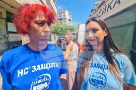 Шумен - медици - протест