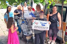 Шумен - медици - протест