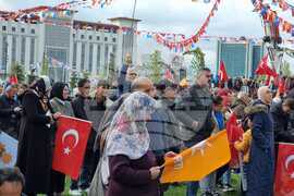 Турция - Партия на справедливостта и развитието - митинг