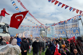 Турция - Партия на справедливостта и развитието - митинг