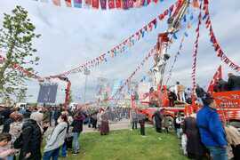 Турция - Партия на справедливостта и развитието - митинг