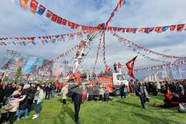 Турция - Партия на справедливостта и развитието - митинг