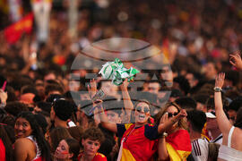 Spain WCup Soccer Celebration