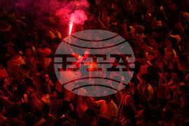 Spain WCup Soccer Celebration