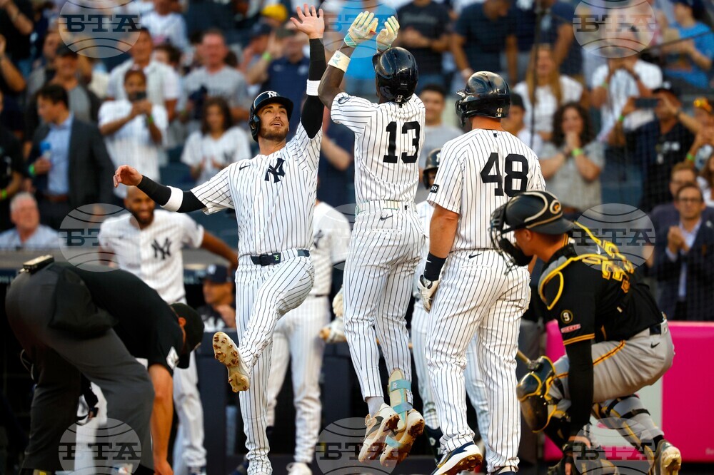 Pirates Yankees Baseball