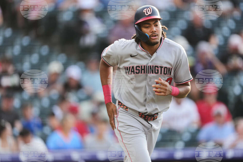 Nationals Rockies Baseball