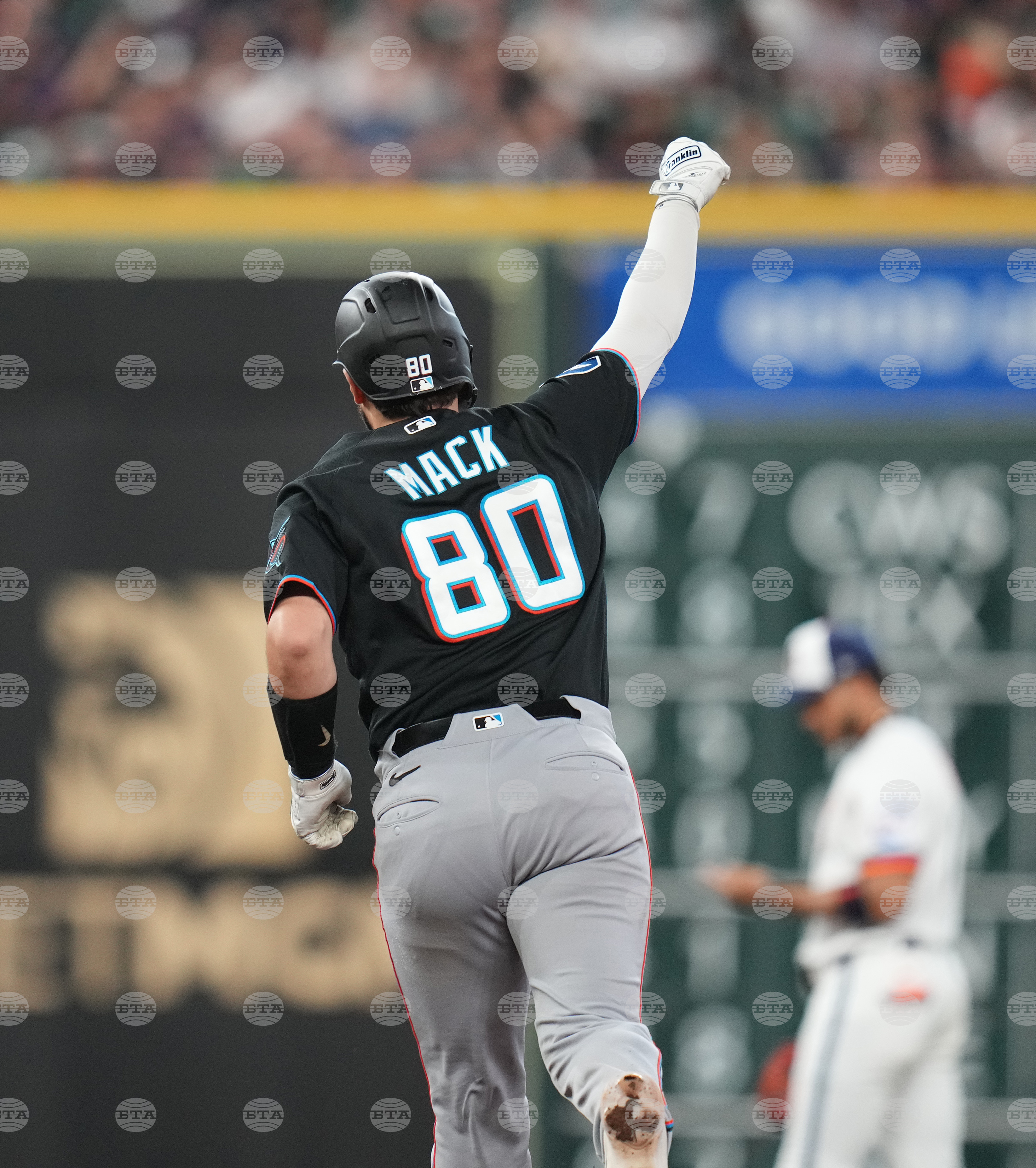 Marlins Astros Baseball