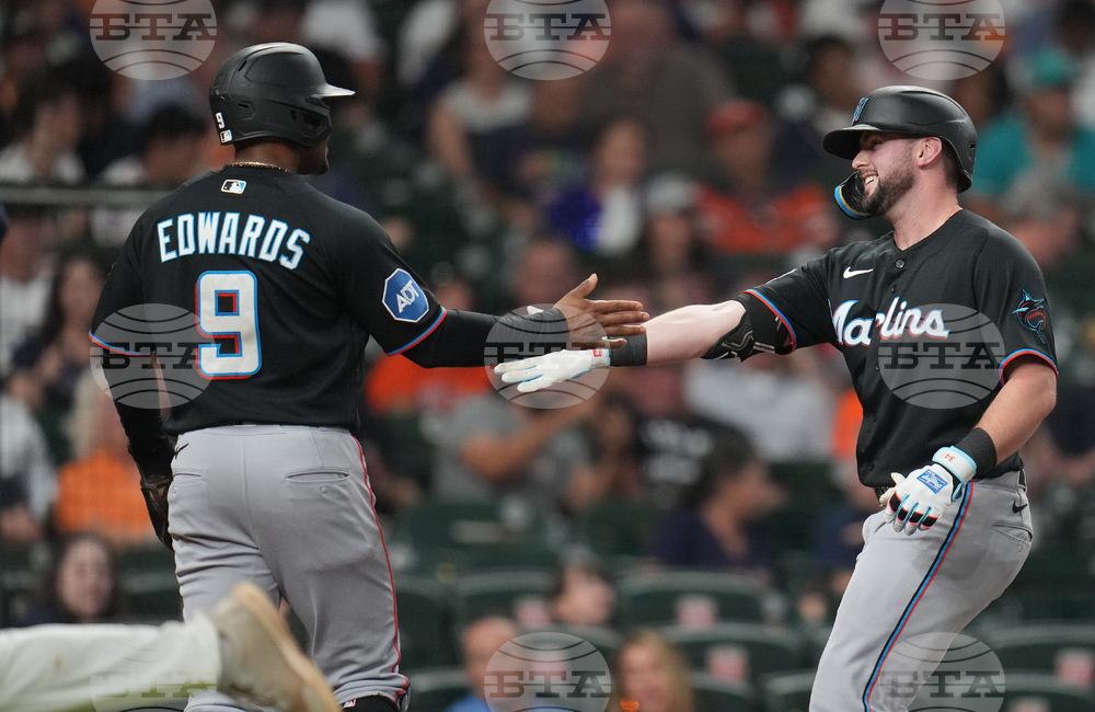 Marlins Astros Baseball
