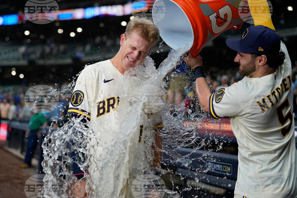 Mets Brewers Baseball