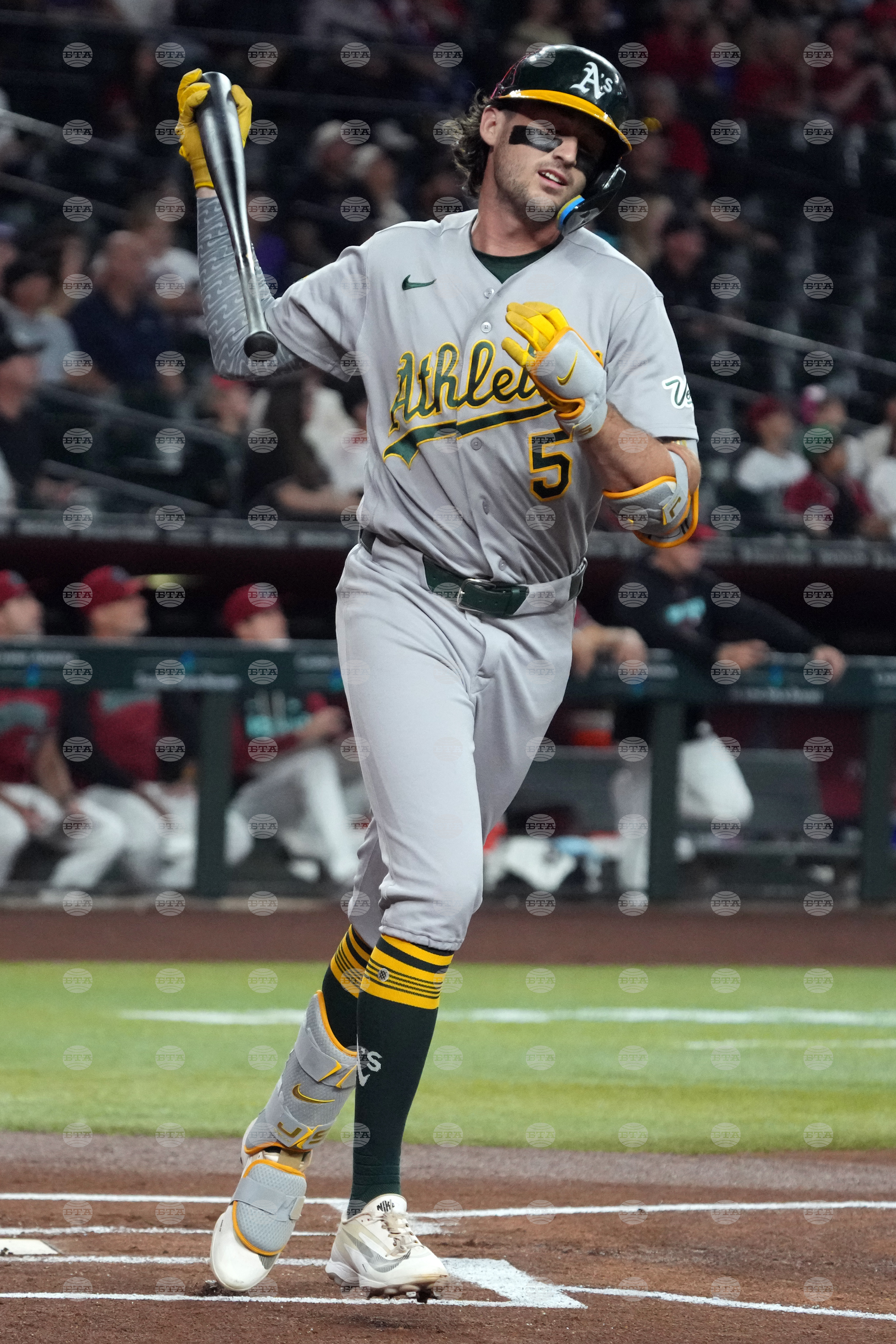 CORRECTION Athletics Diamondbacks Baseball
