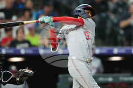 Nationals Rockies Baseball