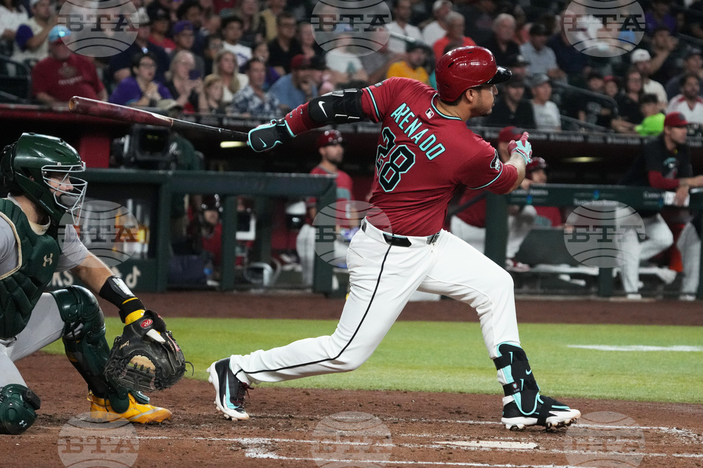 Athletics Diamondbacks Baseball