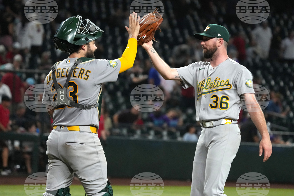 Athletics Diamondbacks Baseball