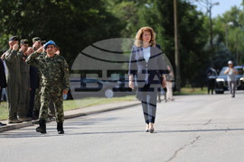 Авиобаза Граф Игнатиево - Илияна Йотова - посещение