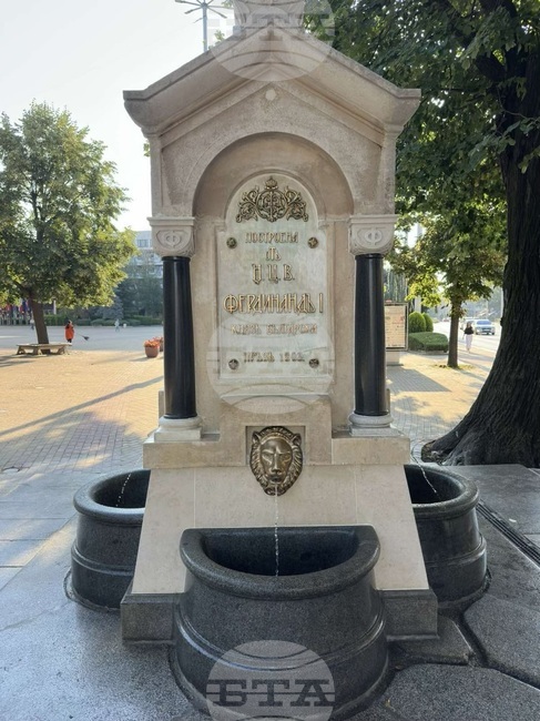 Приключи реставрацията на „Лъвовата чешма“ в Казанлък, извършена от местен майстор