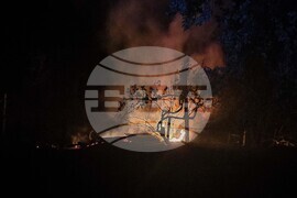 Село Ръждак - пожар