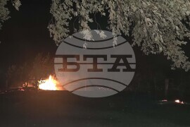 Село Ръждак - пожар