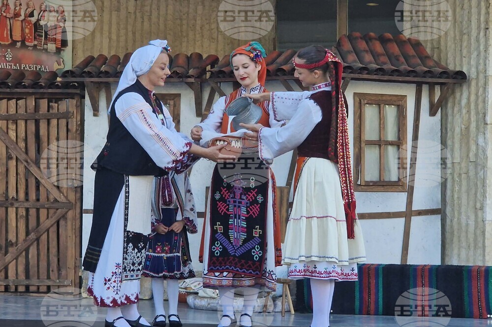 Разград - Панаир на киселото мляко - откриване