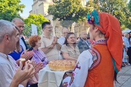 Разград - Панаир на киселото мляко - откриване