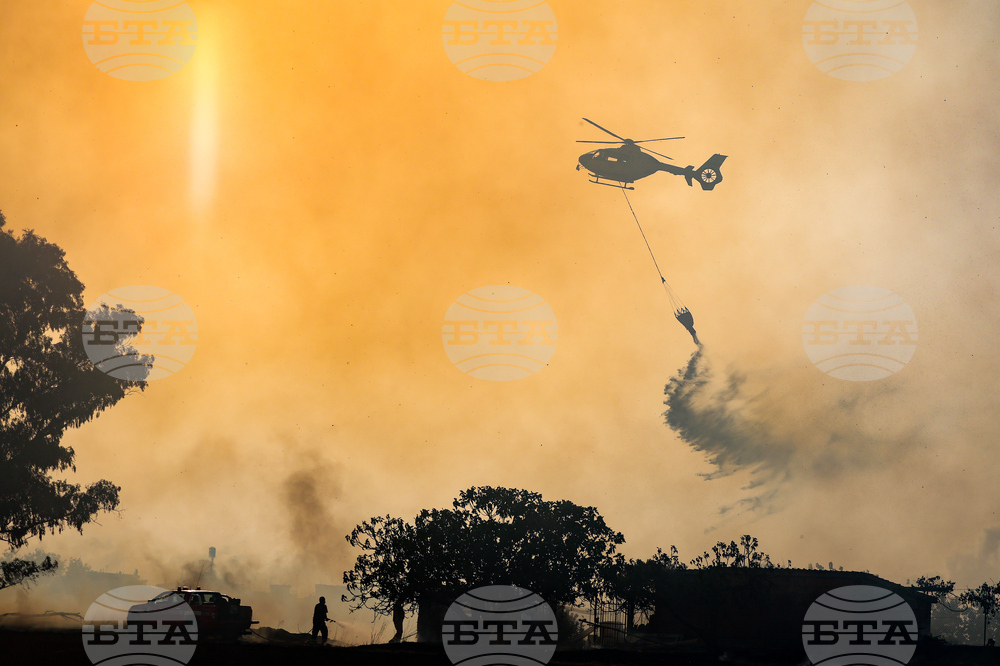 Italy Extreme Weather Wildfires