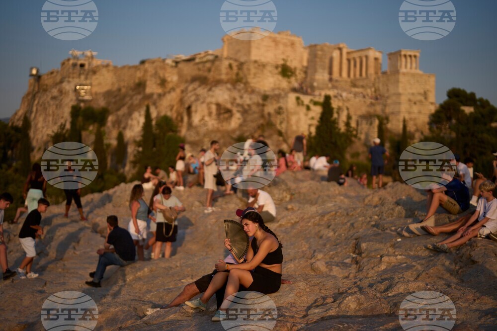 APTOPIX Greece Extreme Weather Heat