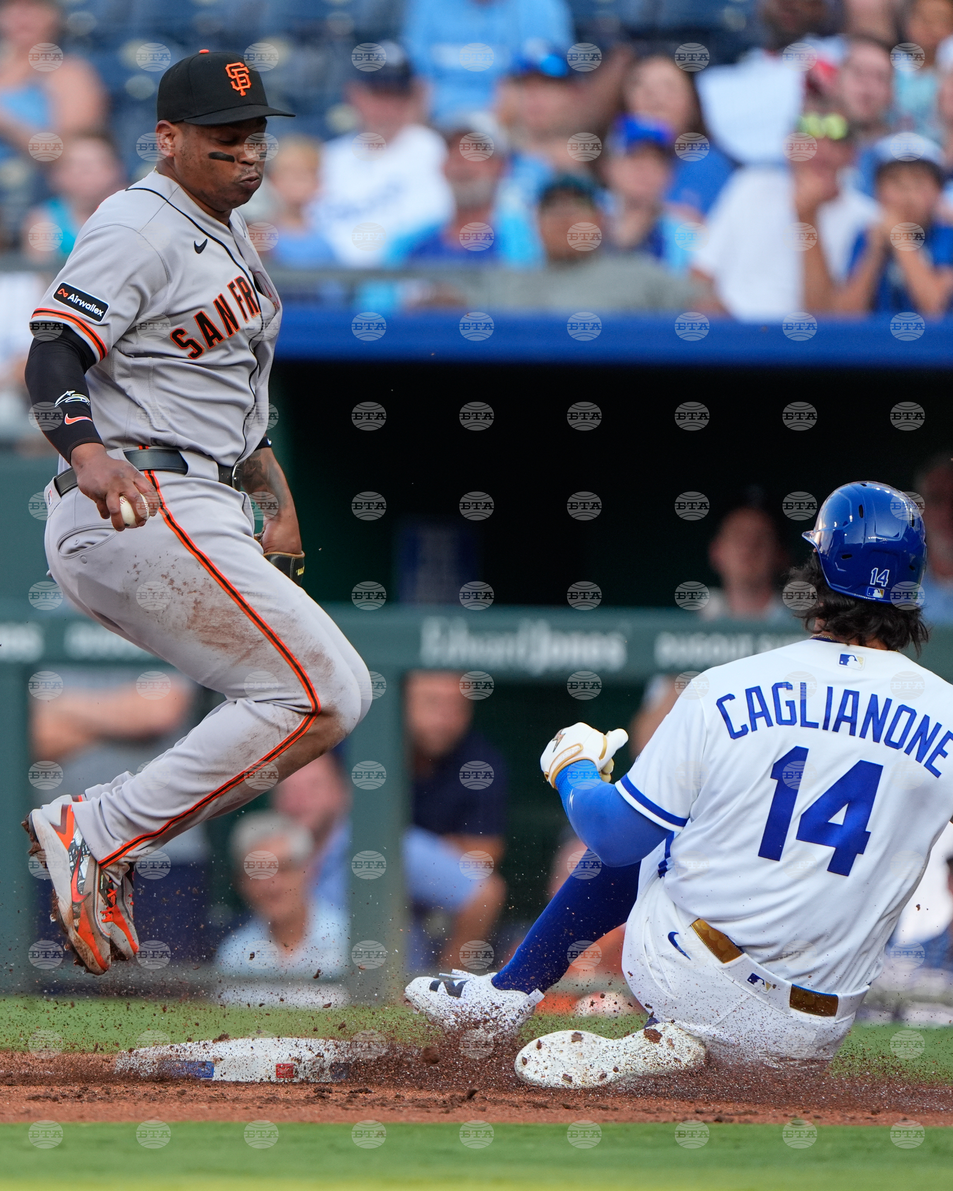 Giants Royals Baseball