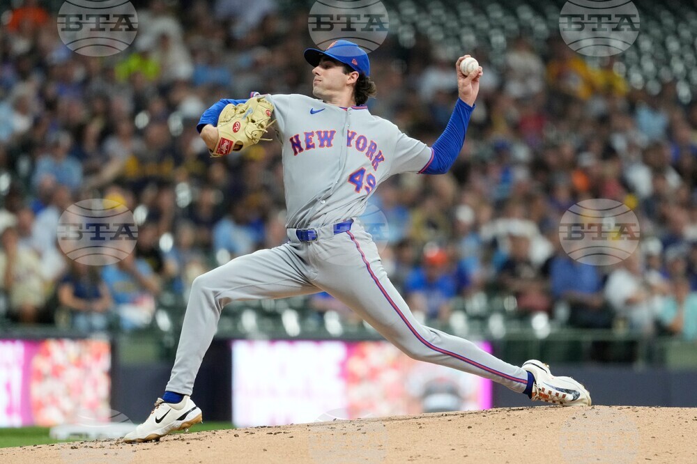 Mets Brewers Baseball