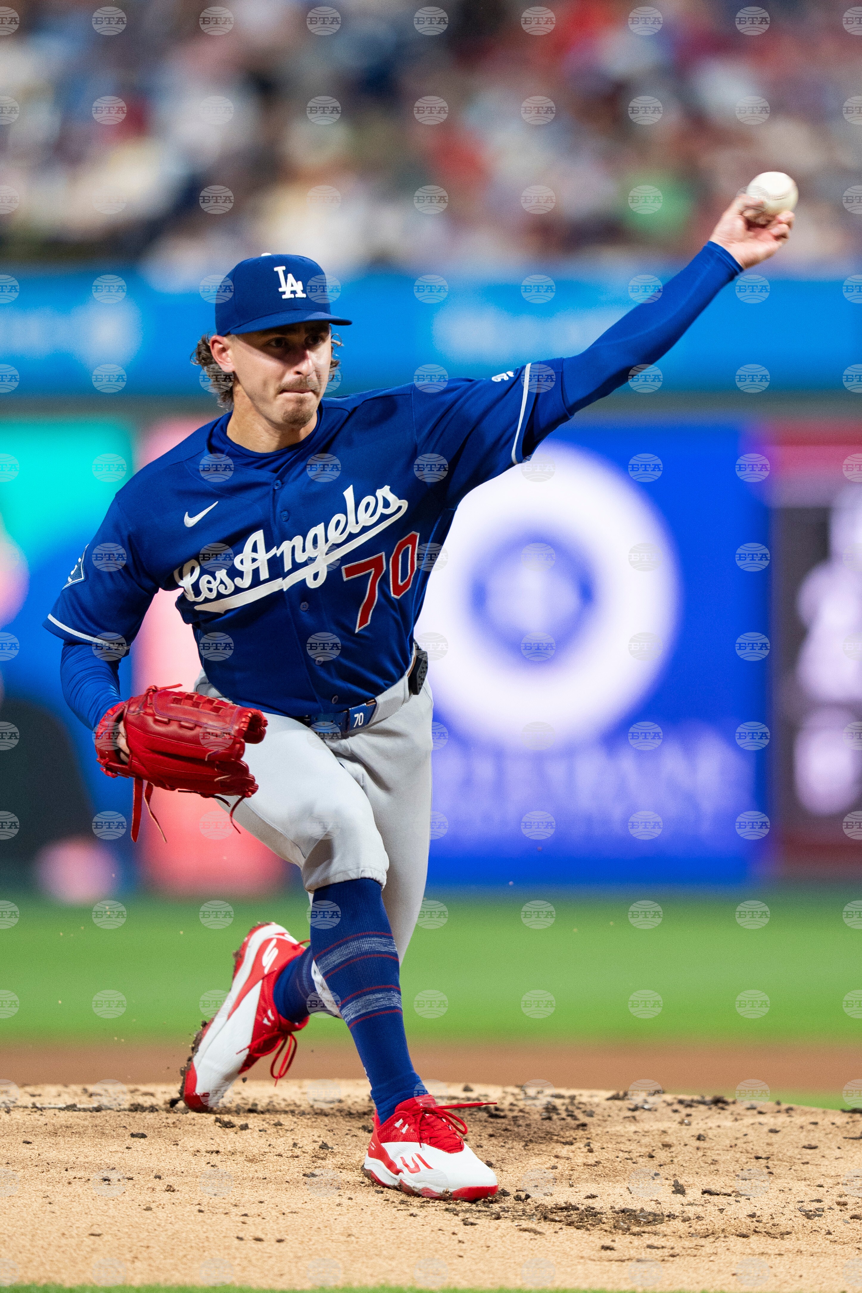 Dodgers Phillies Baseball