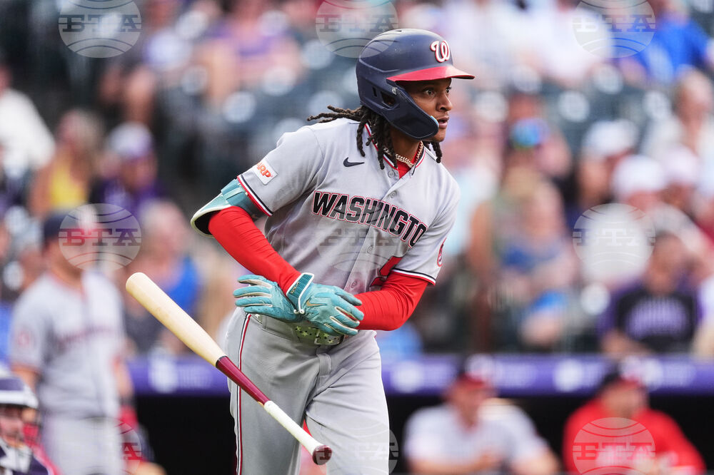 Nationals Rockies Baseball