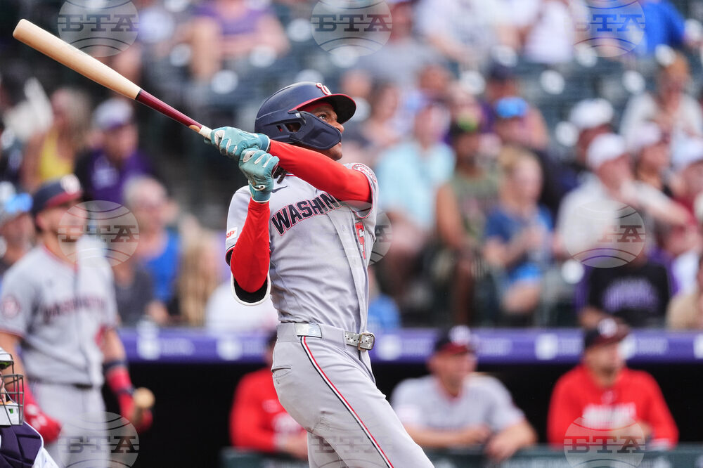 Nationals Rockies Baseball